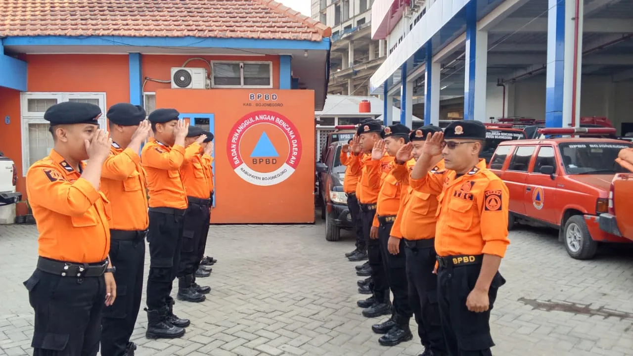 Serah Terima Pasukan