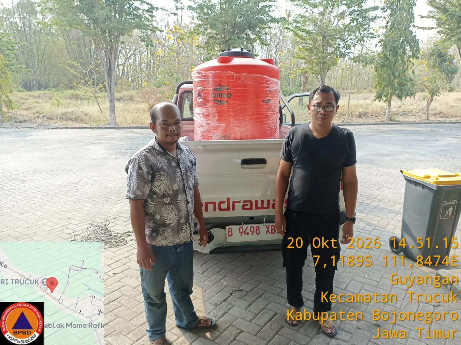 BPBD Serahkan Bantuan Penanganan Kekeringan