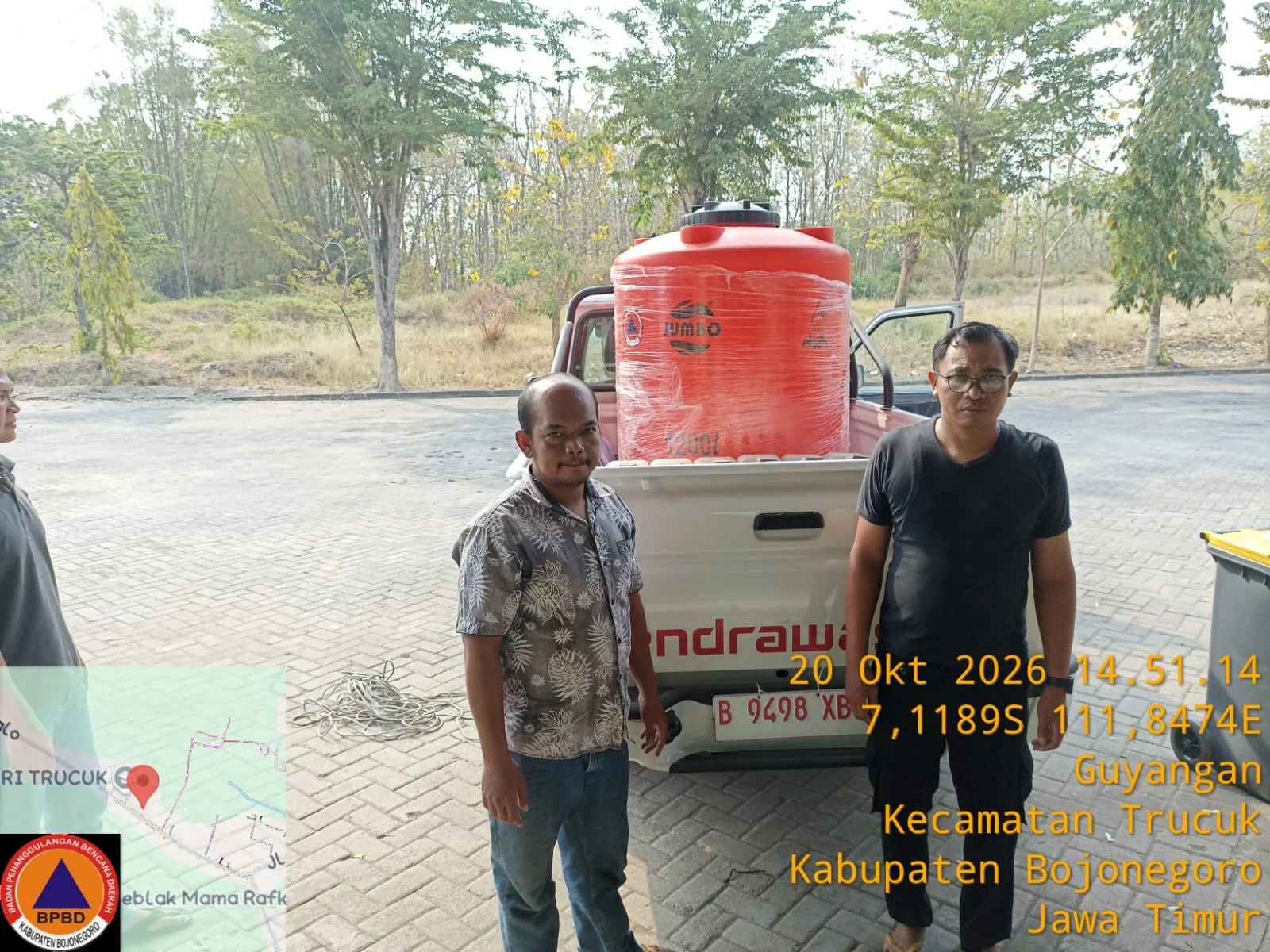 BPBD Serahkan Bantuan Penanganan Kekeringan