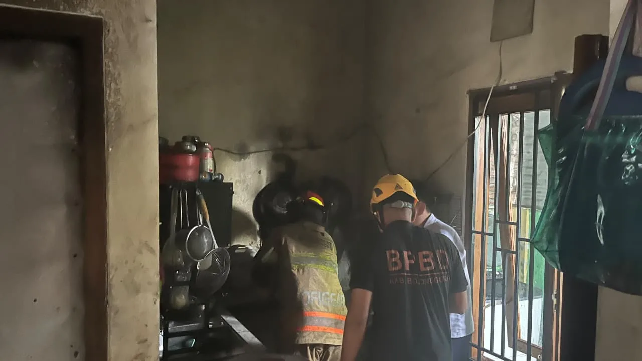 Kebakaran Akibat Lupa Matikan Kompor