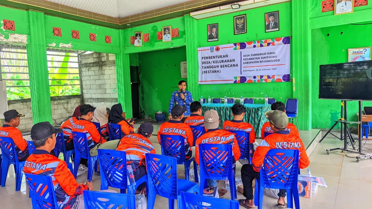 Pembentukan Destana Oleh BPBD Prov Jatim
