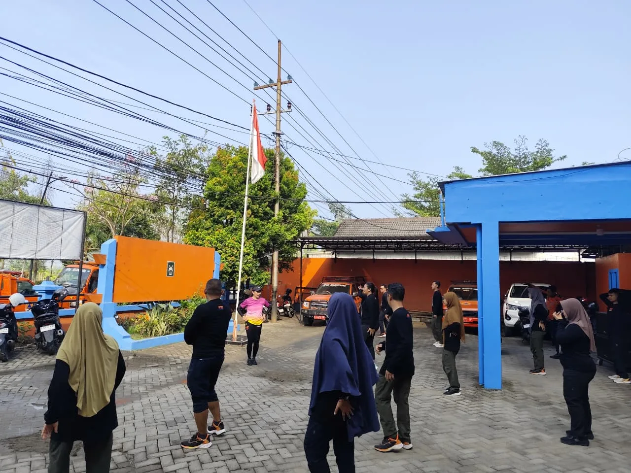 Kegiatan Olahraga BPBD Bojonegoro