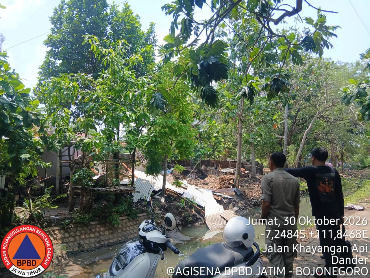 BPBD Assesment Kerusakan Akibat Angin Kencang