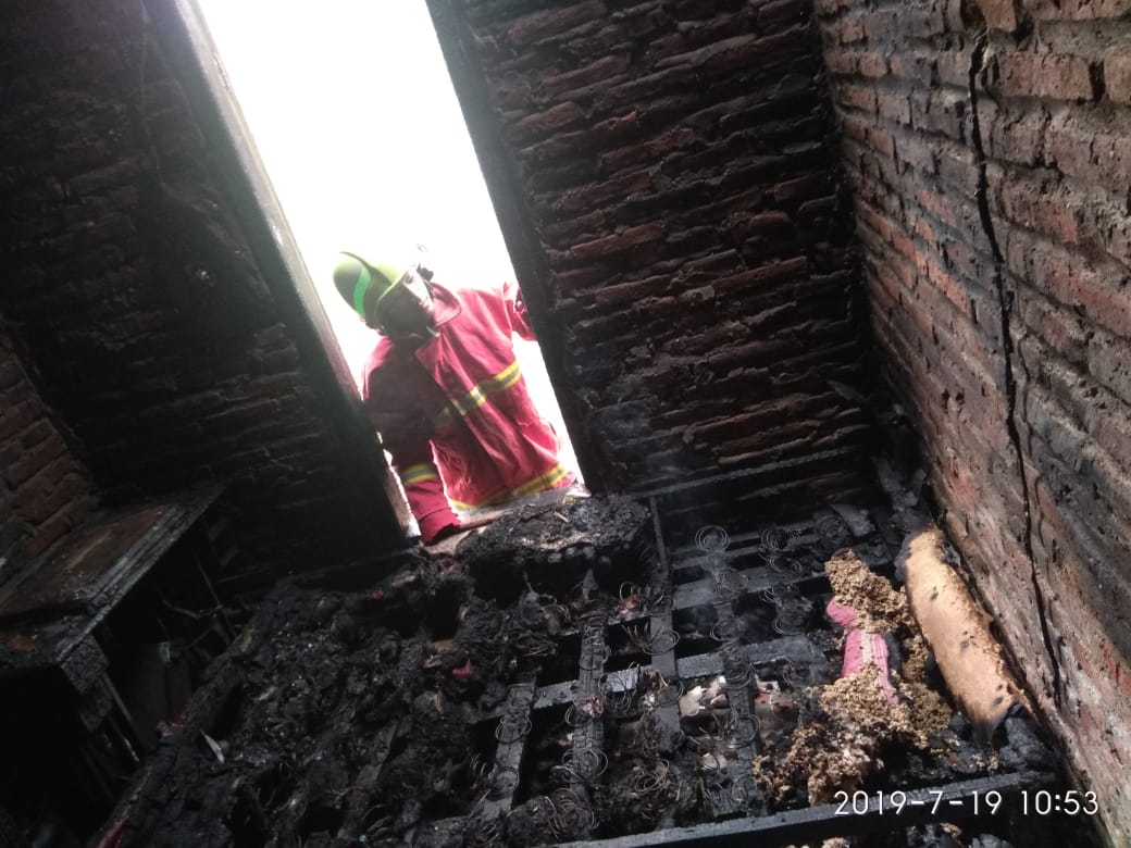 Kebakaran Rumah di Ds. Pacul Kec. Bojonegoro