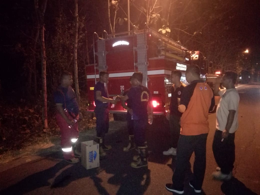 Kebakaran Lahan di Ds. Sumberejo Kec. Trucuk
