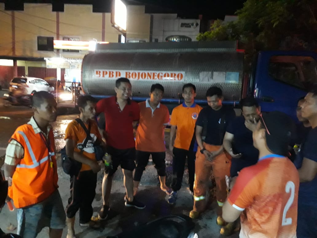 Kebakaran Lahan di Kel. Jetak Kec. Bojonegoro