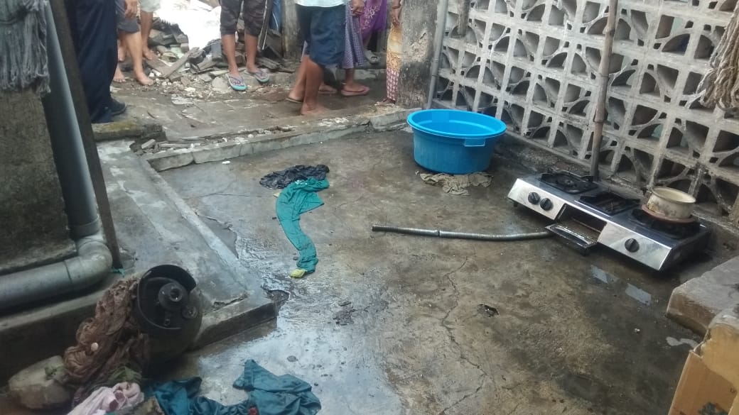 Kebakaran Dapur Rumah di Kel. Ngrowo Kec. Bojonegoro