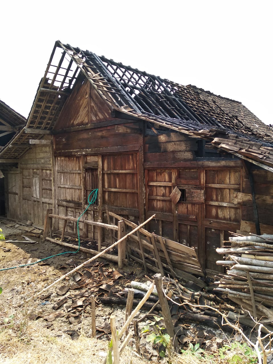Kebakaran Rumah di Ds. Nglampin Kec. Ngambon