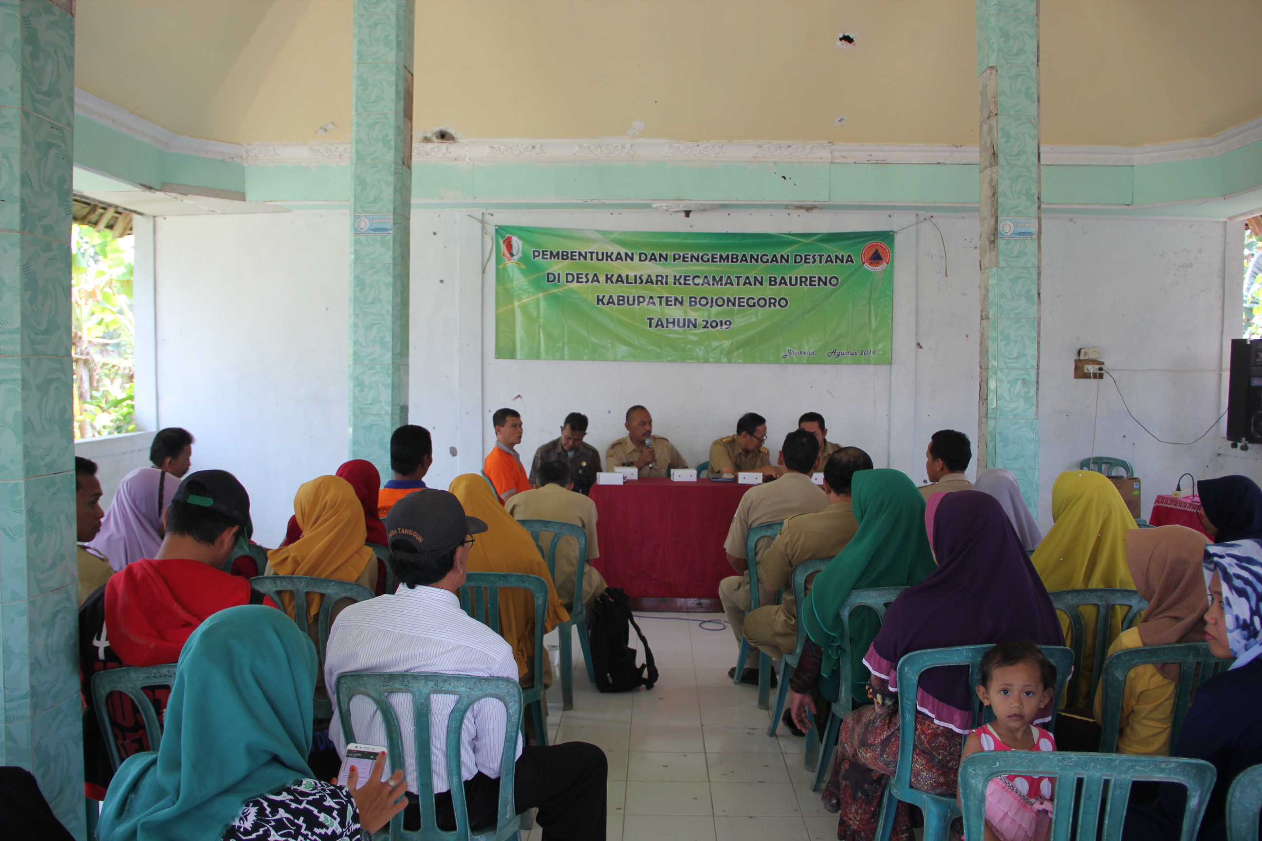 Kegiatan Desa Tangguh Bencana di Desa Kalisari Kecamatan Baureno