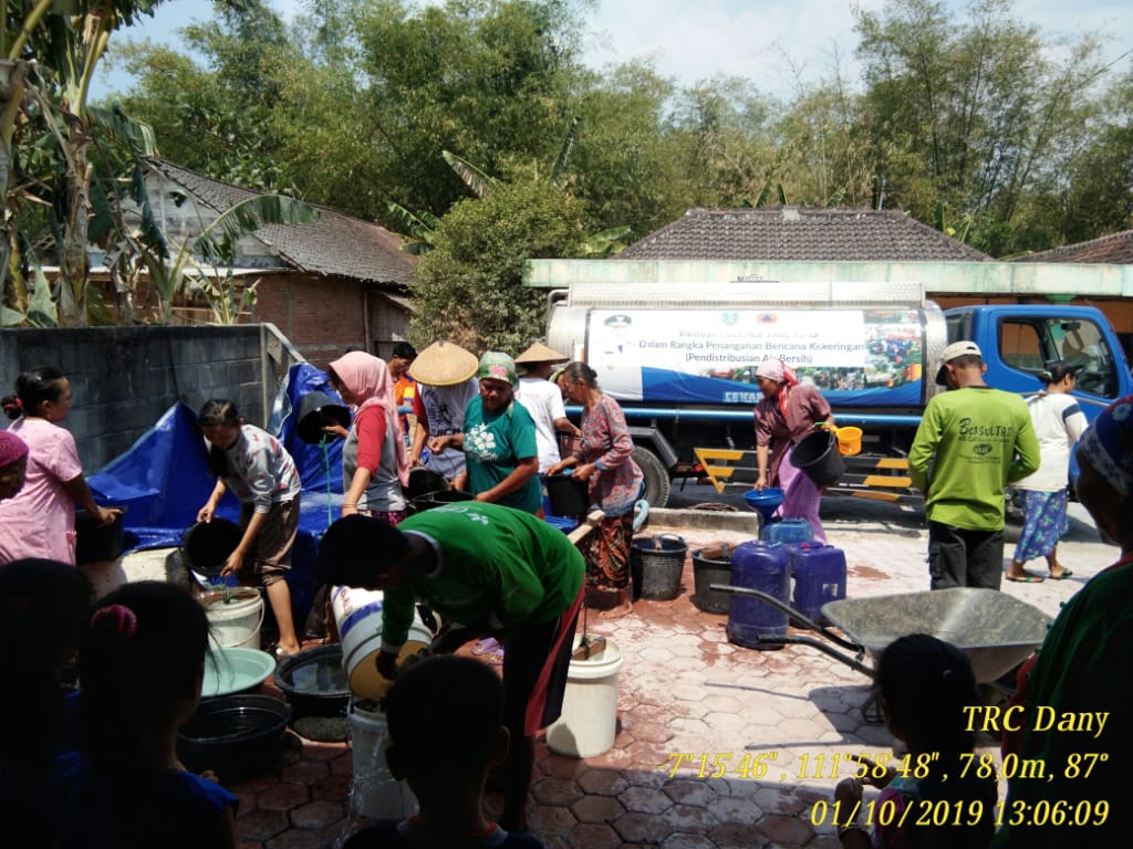 767 Rit Air Bersih Telah di distribusikan