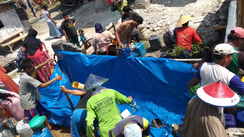 851 Rit Air Bersih Telah di distribusikan