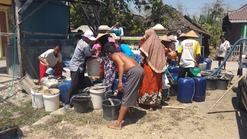 1010 Rit Air Bersih Telah di distribusikan