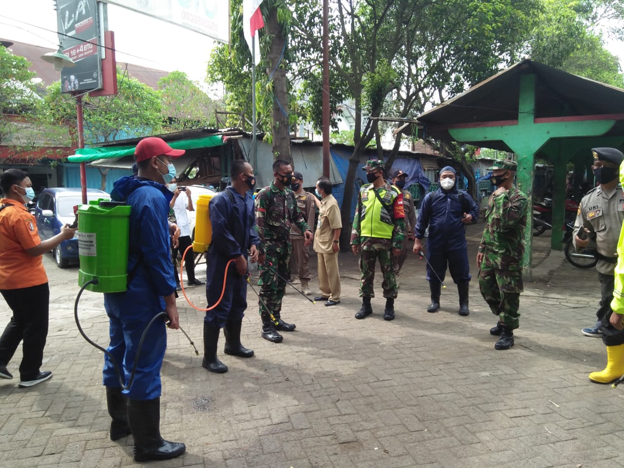 Cegah penyebaran Covid-19 di Wilayah Kecamatan Bojonegoro