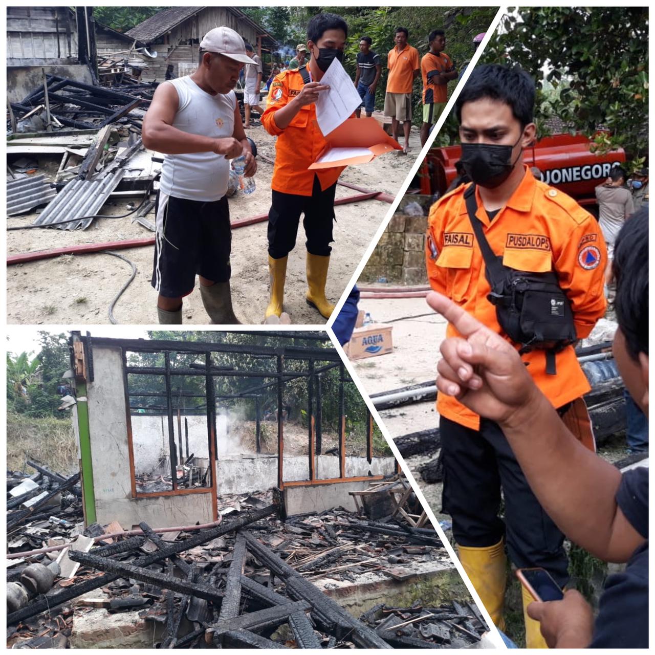 Rumah Habis di Lalap Si Jago Merah