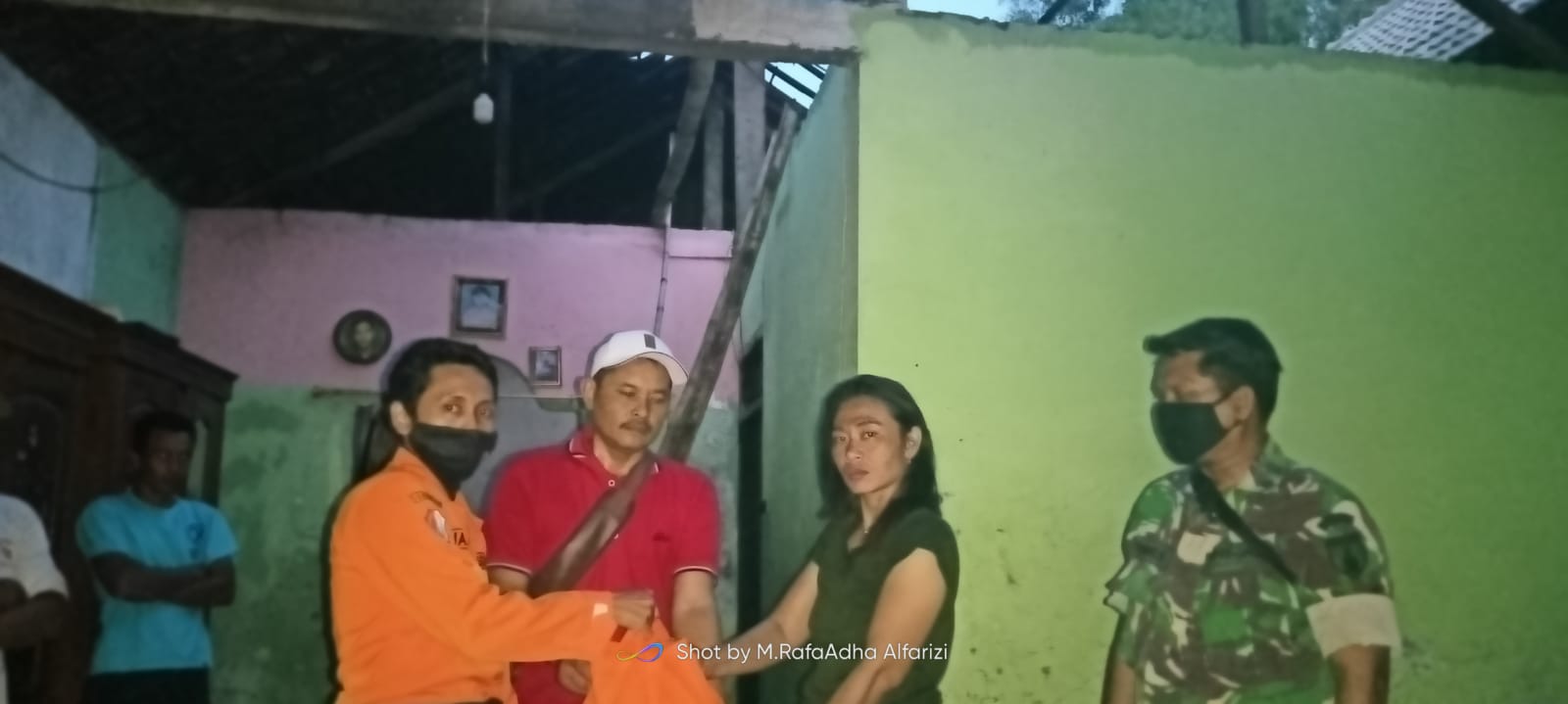 Pemberian Bantuan Kejadian Kebakaran Rumah
