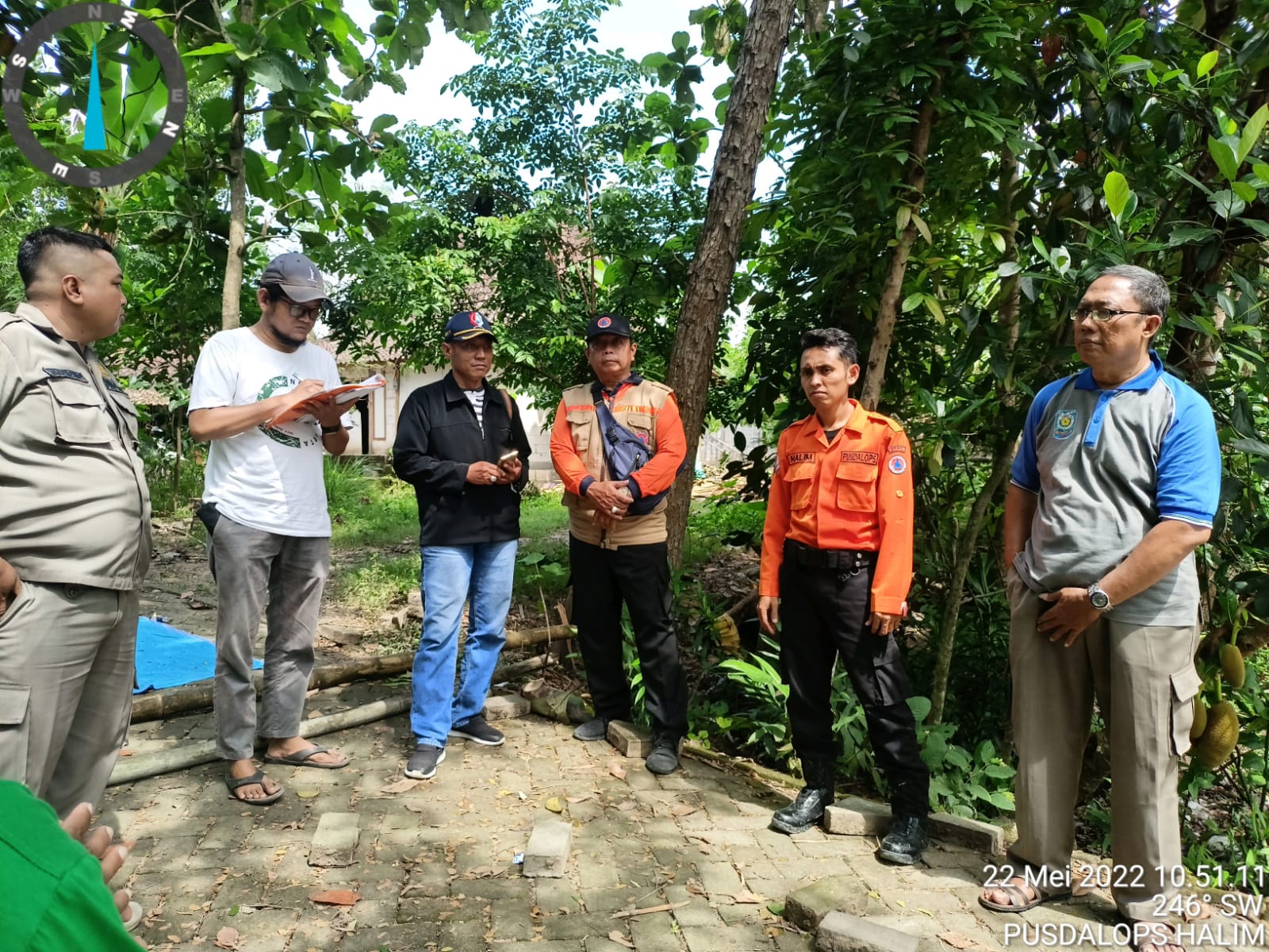 Assesment Kejadian Tanah Longsor Di Desa Bancer Kec. Ngraho