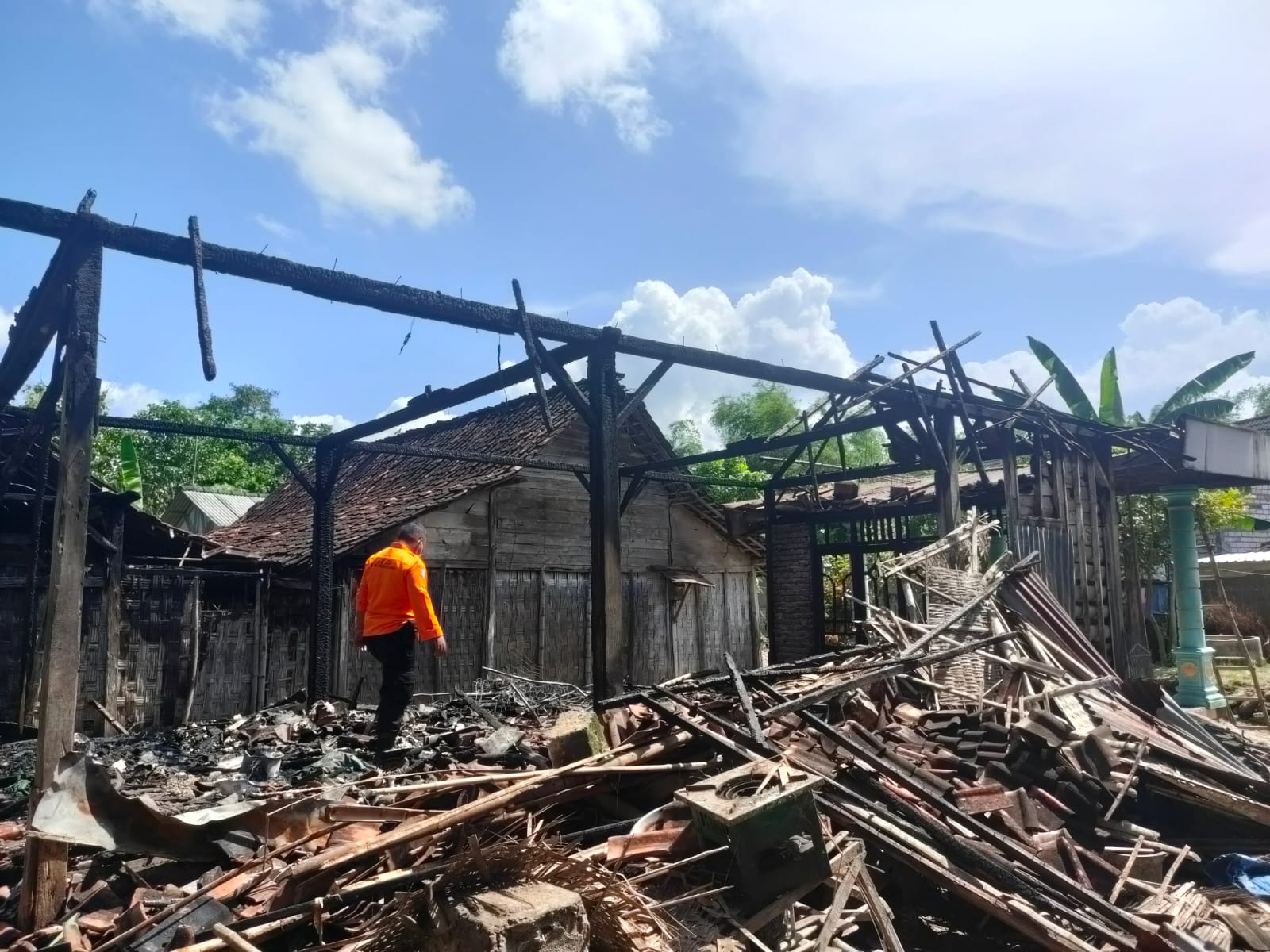 Assessment Kebakaran Rumah di-Pomahan Kec. Baureno
