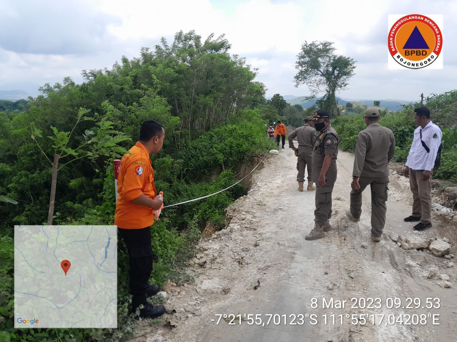 Giat Assesment Tanah Longsor di Desa Papringan Kecamatan Temayang