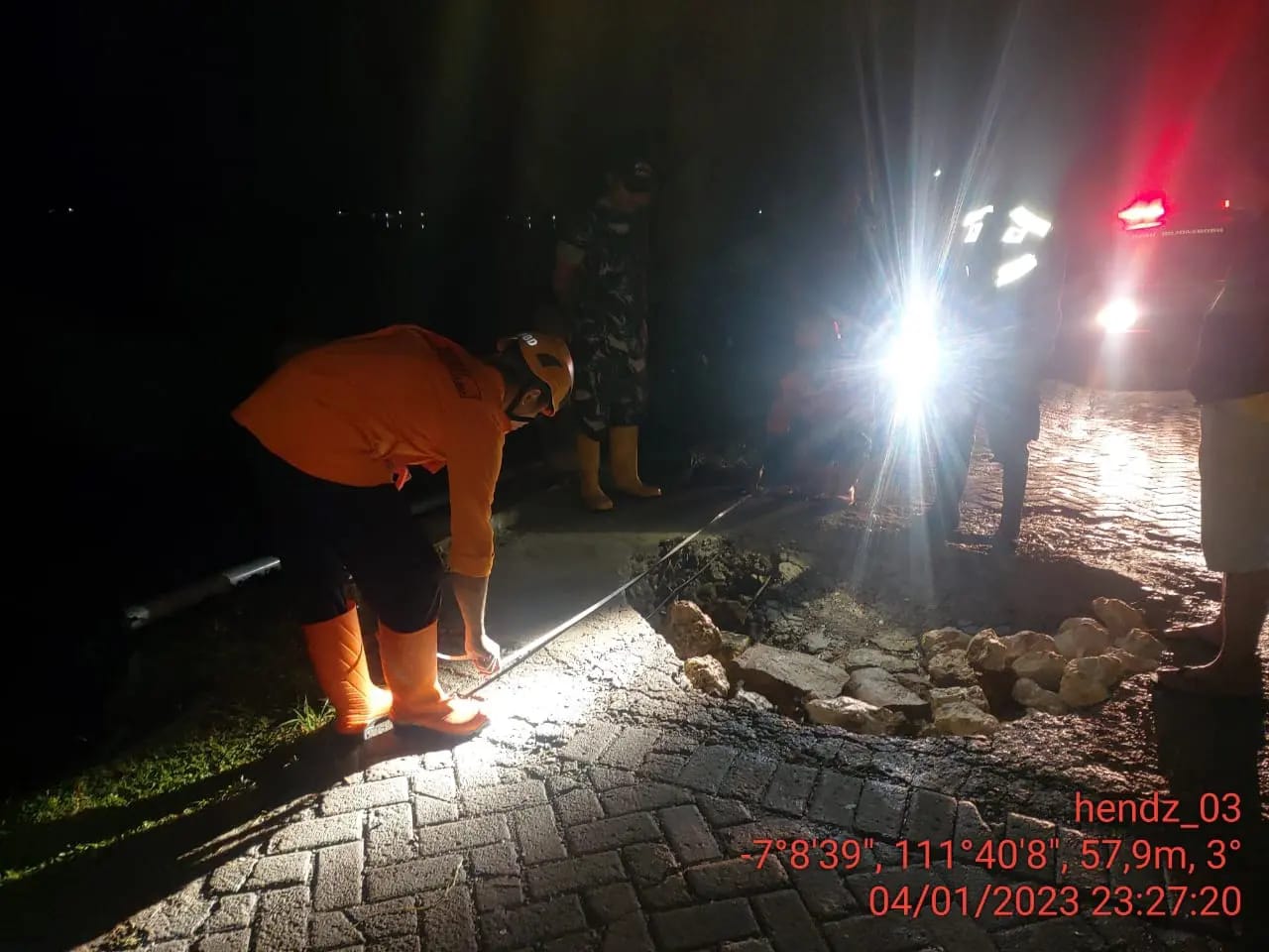 Assesment dampak Banjir di Desa Kacangan Kecamatan Malo