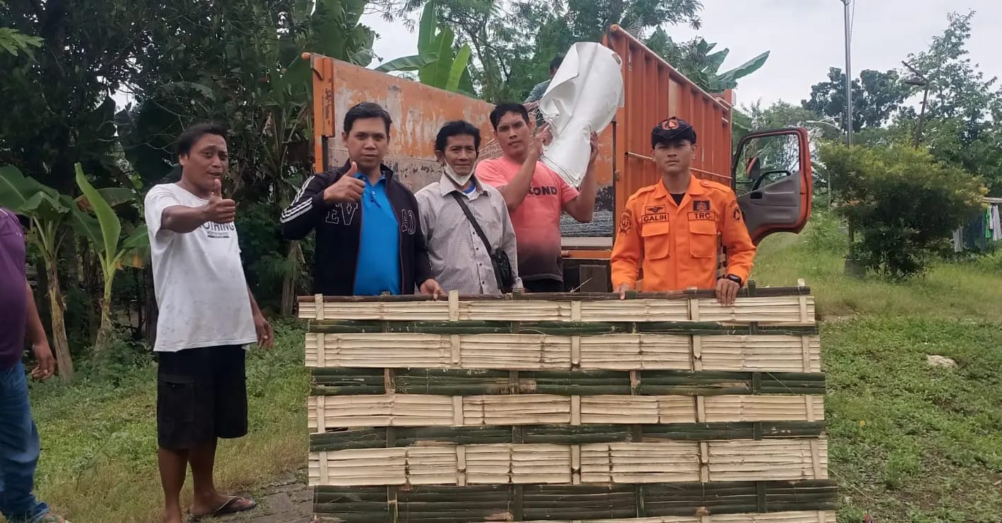 Pendistribusian Bahan Banjiran