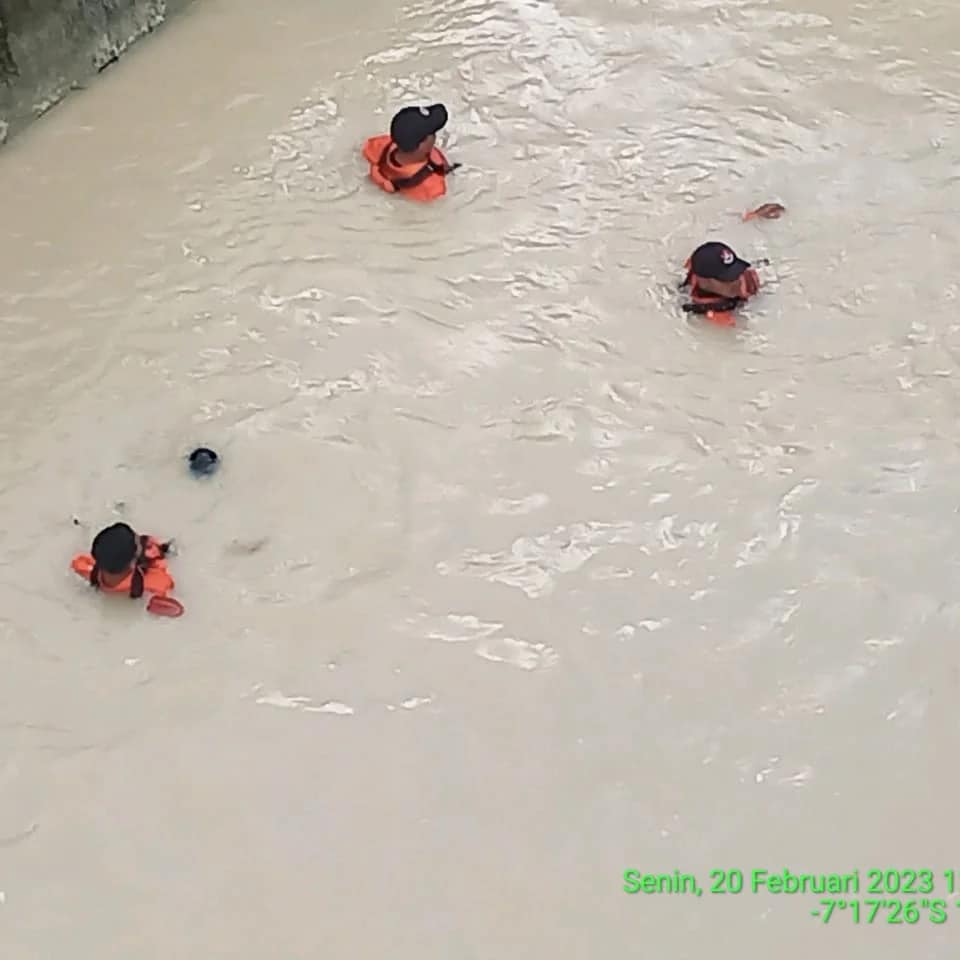 Giat OPS SAR pencarian Orang Hilang (diduga tenggelam)