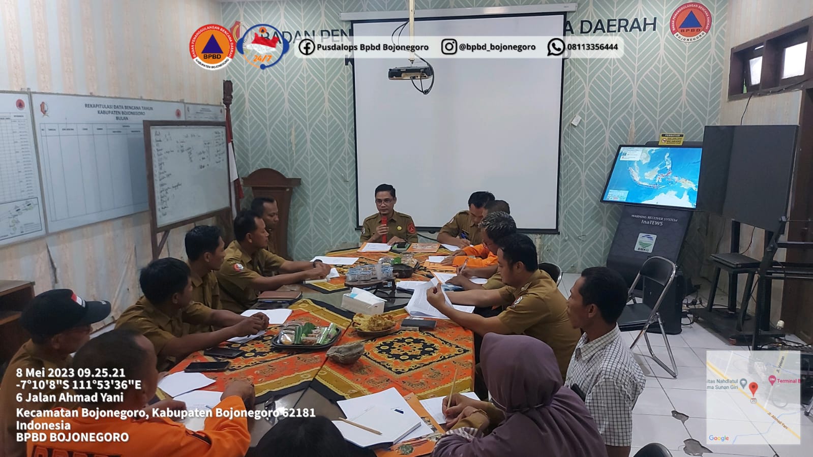 BPBD Bojonegoro Gelar Rapat Persiapan HKBN 2023
