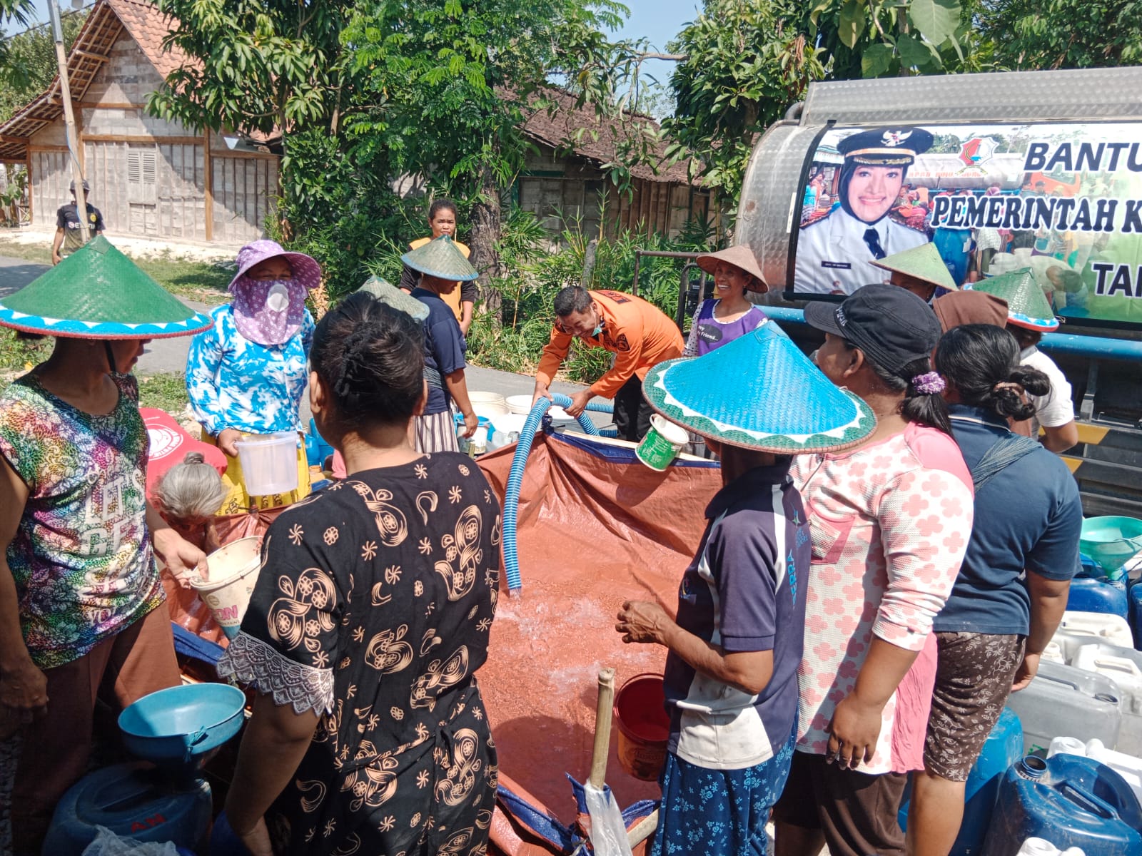 BPBD Mulai Distribusikan Air Bersih