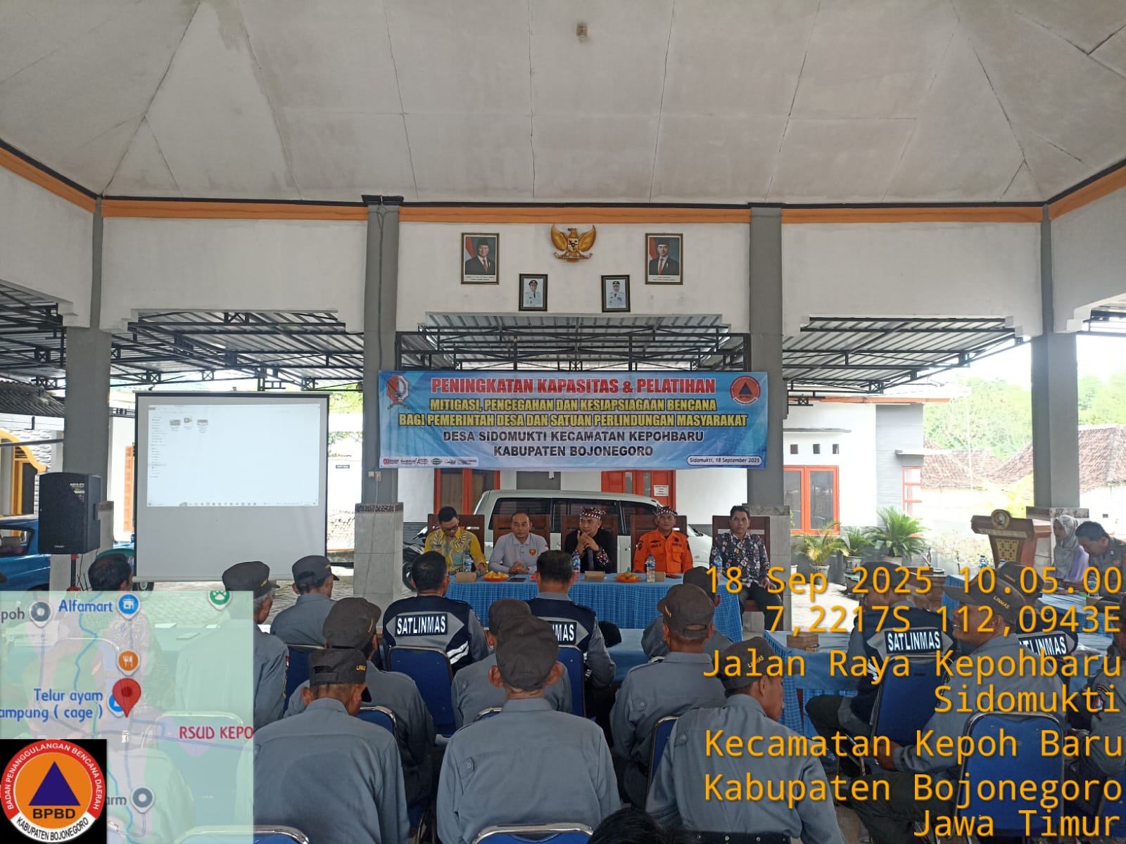 BPBD Bojonegoro Gelar Kegiatan Mitigasi dan Kesiapsiagaan Bencana di Desa Sidomukti