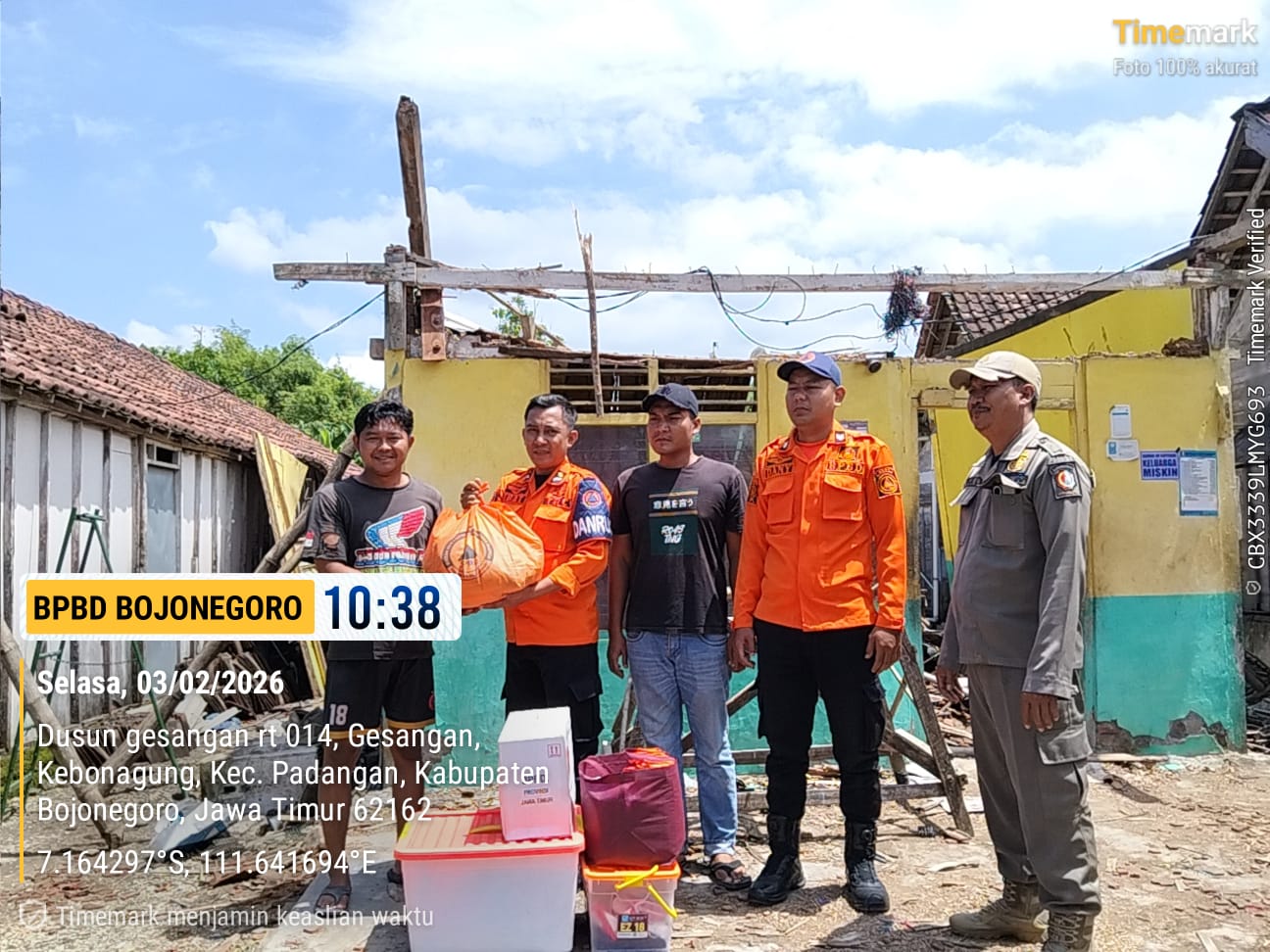 325 Paket Sembako telah disalurkan selama Bulan Februari