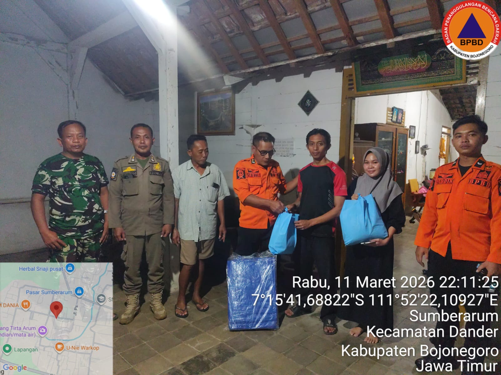 Respon Cepat Dengan Salurkan Bantuan Warga Terdampak Bencana