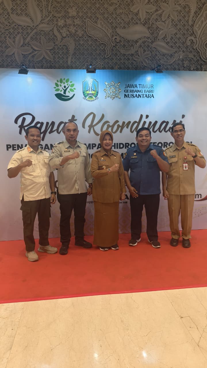 Wabup Dan Kalaksa BPBD Bojonegoro Hadiri Rakor Jelang Musim Kemarau