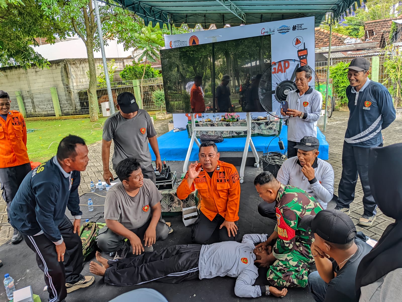 Sinergi BPBD Dan Kelurahan Kepatihan Dalam Penanganan Bencana