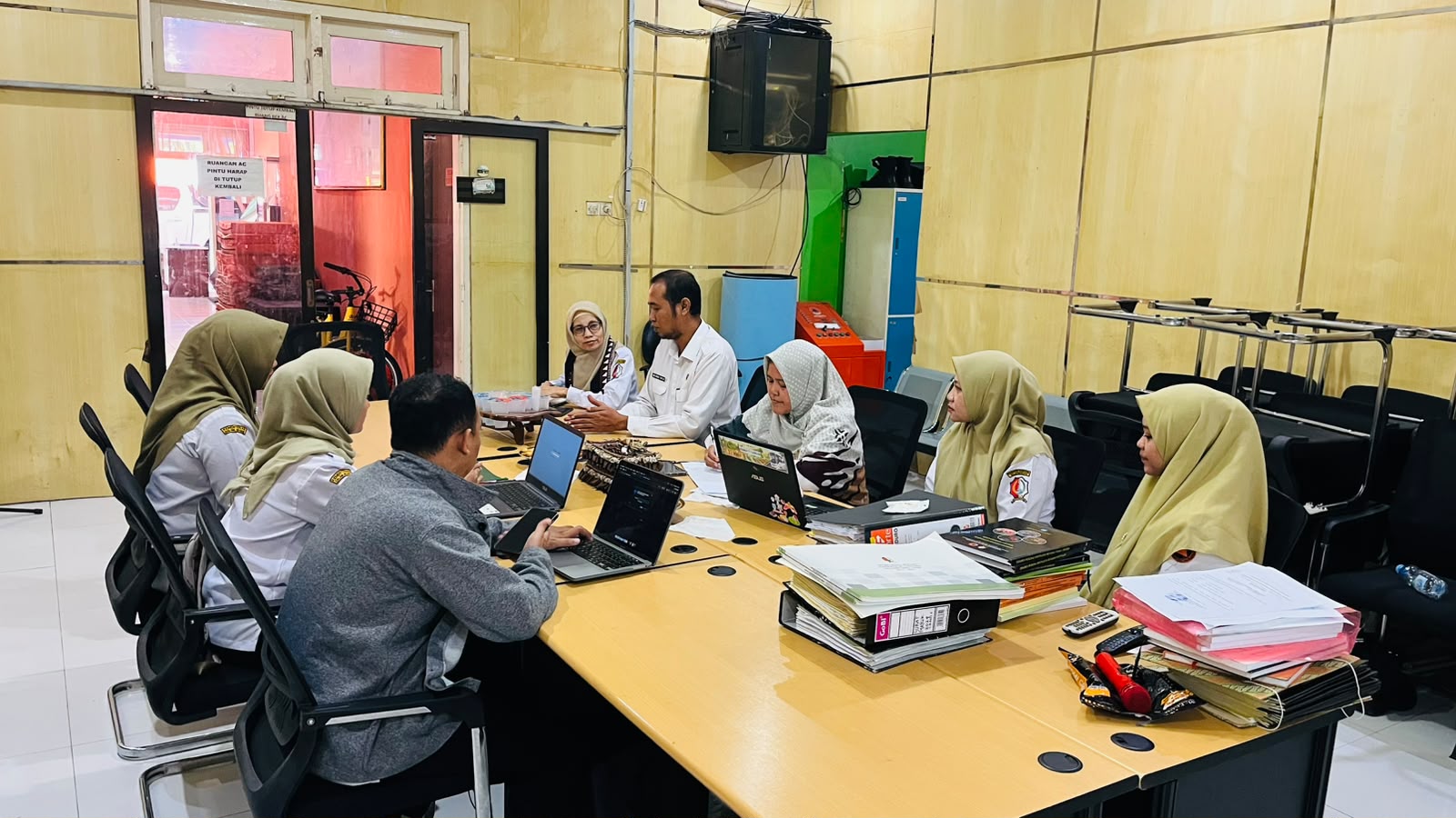 Tim Verifikasi Arsip Datangi BPBD Bojonegoro