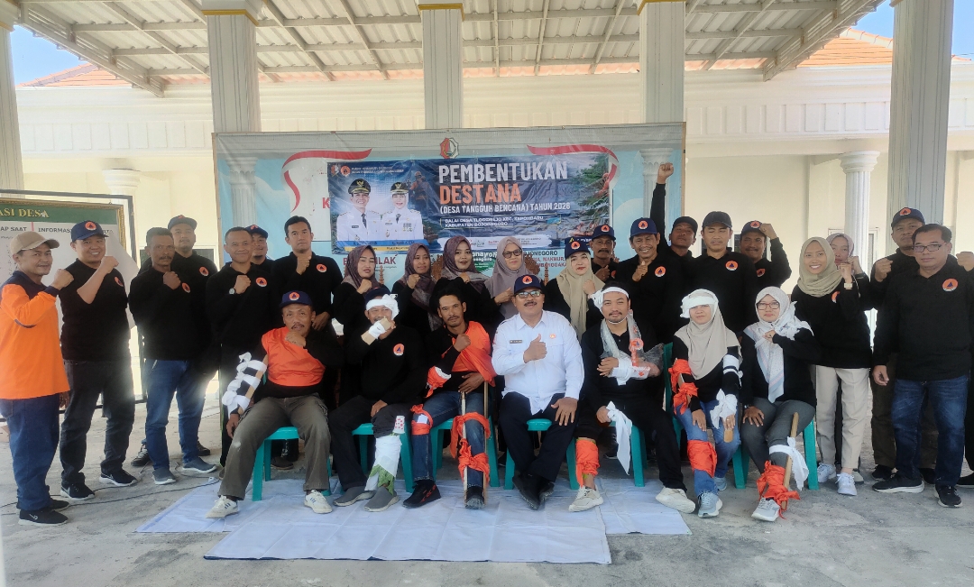 Anggota Destana Dilatih Penanganan Korban Bencana