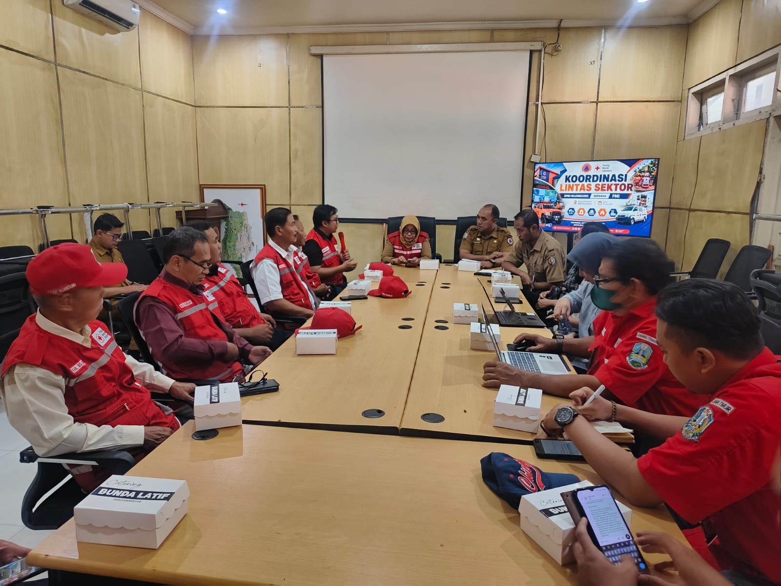 BPBD Dan PMI Bojonegoro Bangun Sinergi Dan Kolaborasi