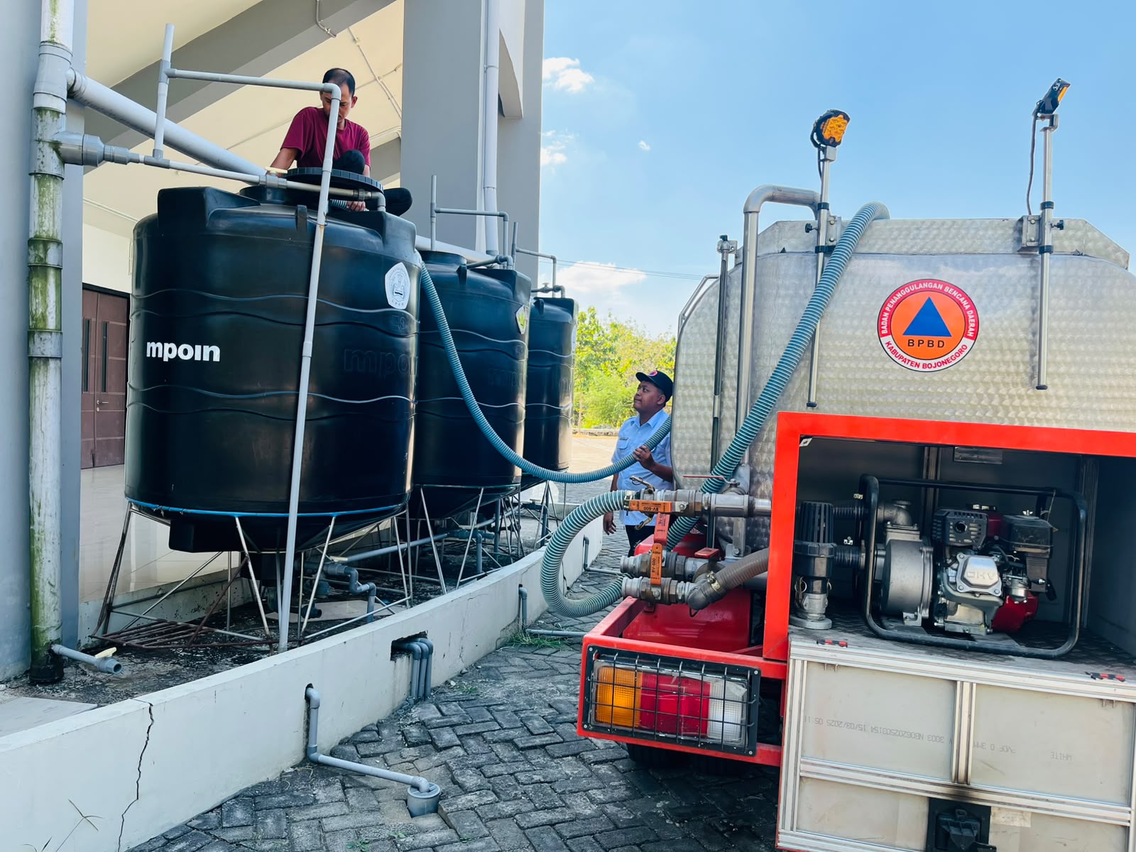 12 Desa di 7 Kecamatan Mulai Terima Distribusi Air Bersih