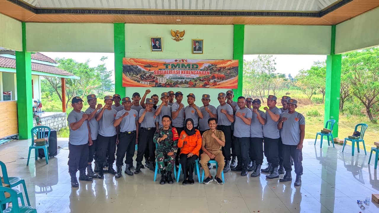 BPBD Berikan Materi Bencana Di Kegiatan TMMD