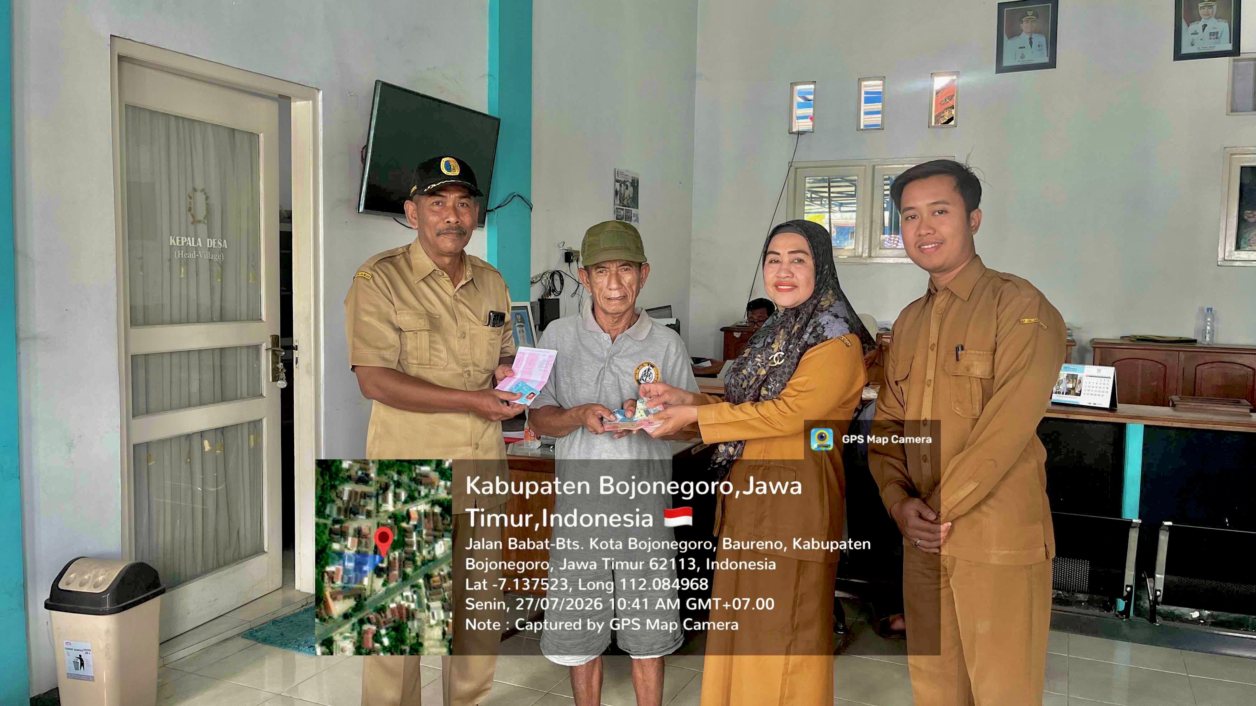 Enam Warga Terdampak Bencana Terima Santunan