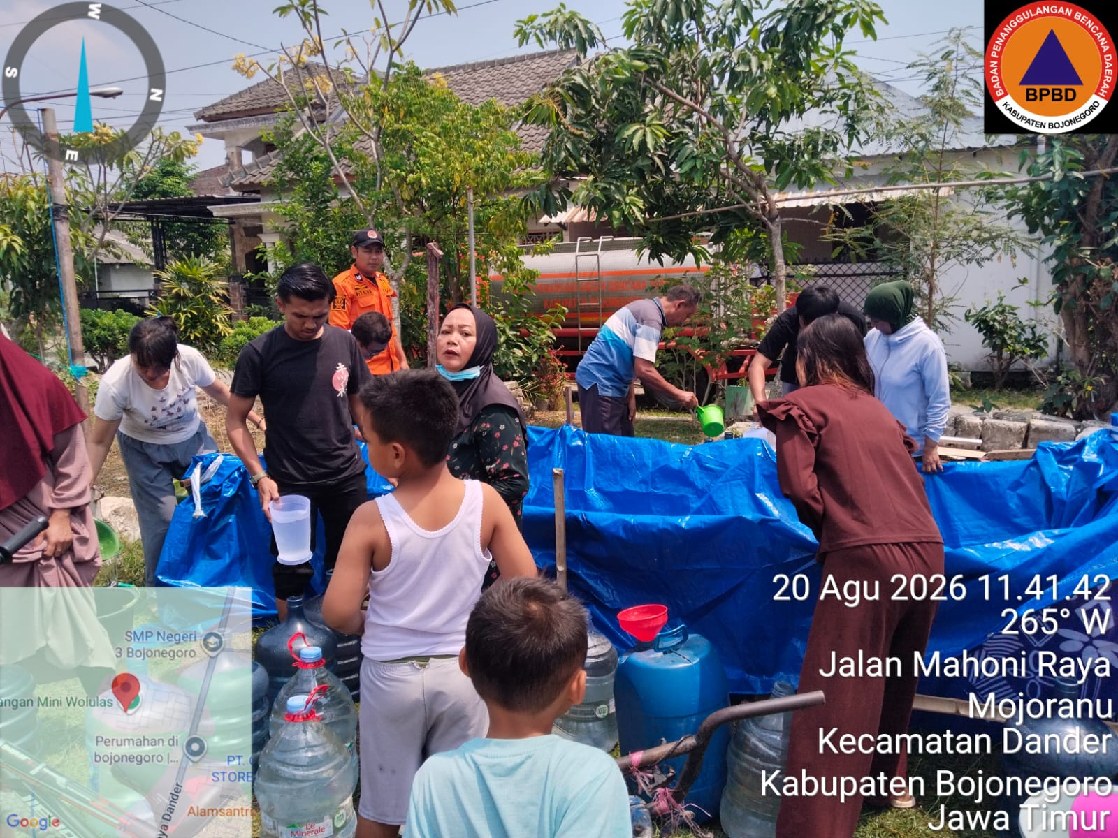 252 Air Bersih Telah Didistribusikan