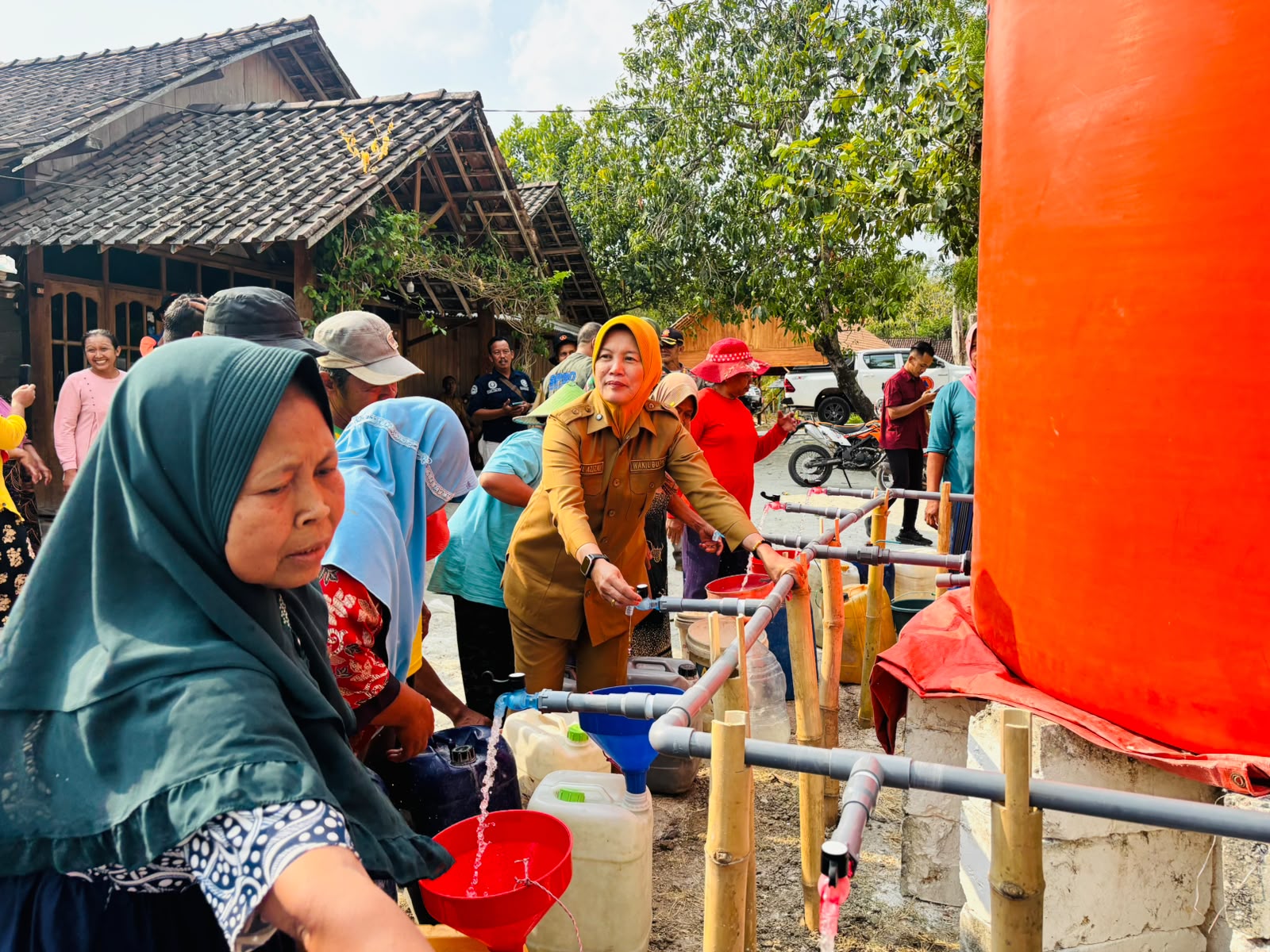 Wakil Bupati Bojonegoro Sidak Penanganan Kekeringan