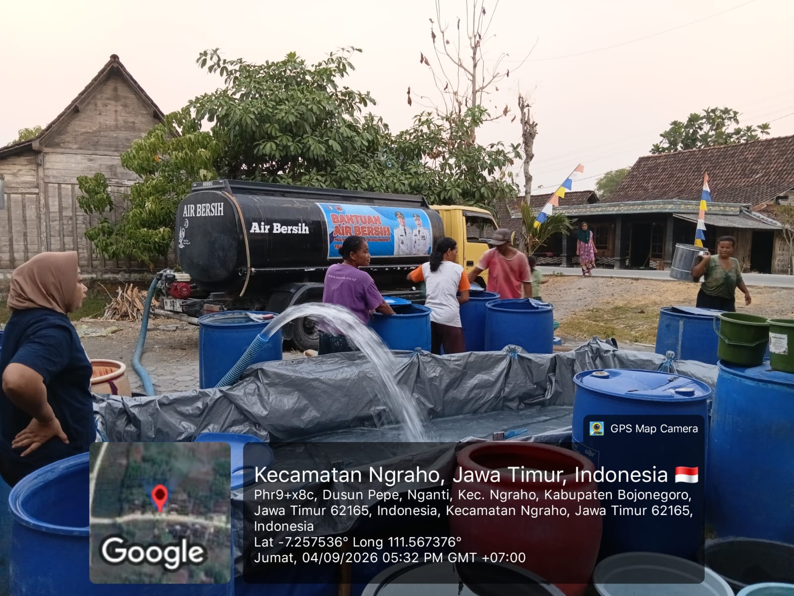 464 Tangki Air Telah Didistribusikan