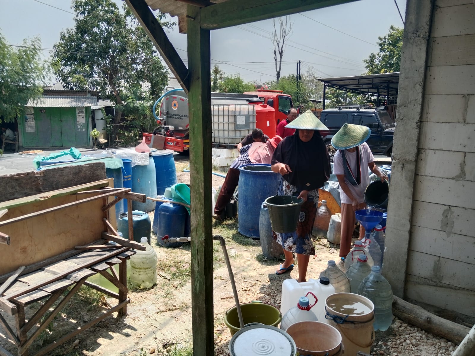 BPBD Intensifkan Pengiriman Air Bersih