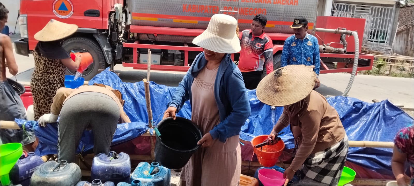 Desa Mojorejo Dapatkan Kiriman Air Bersih