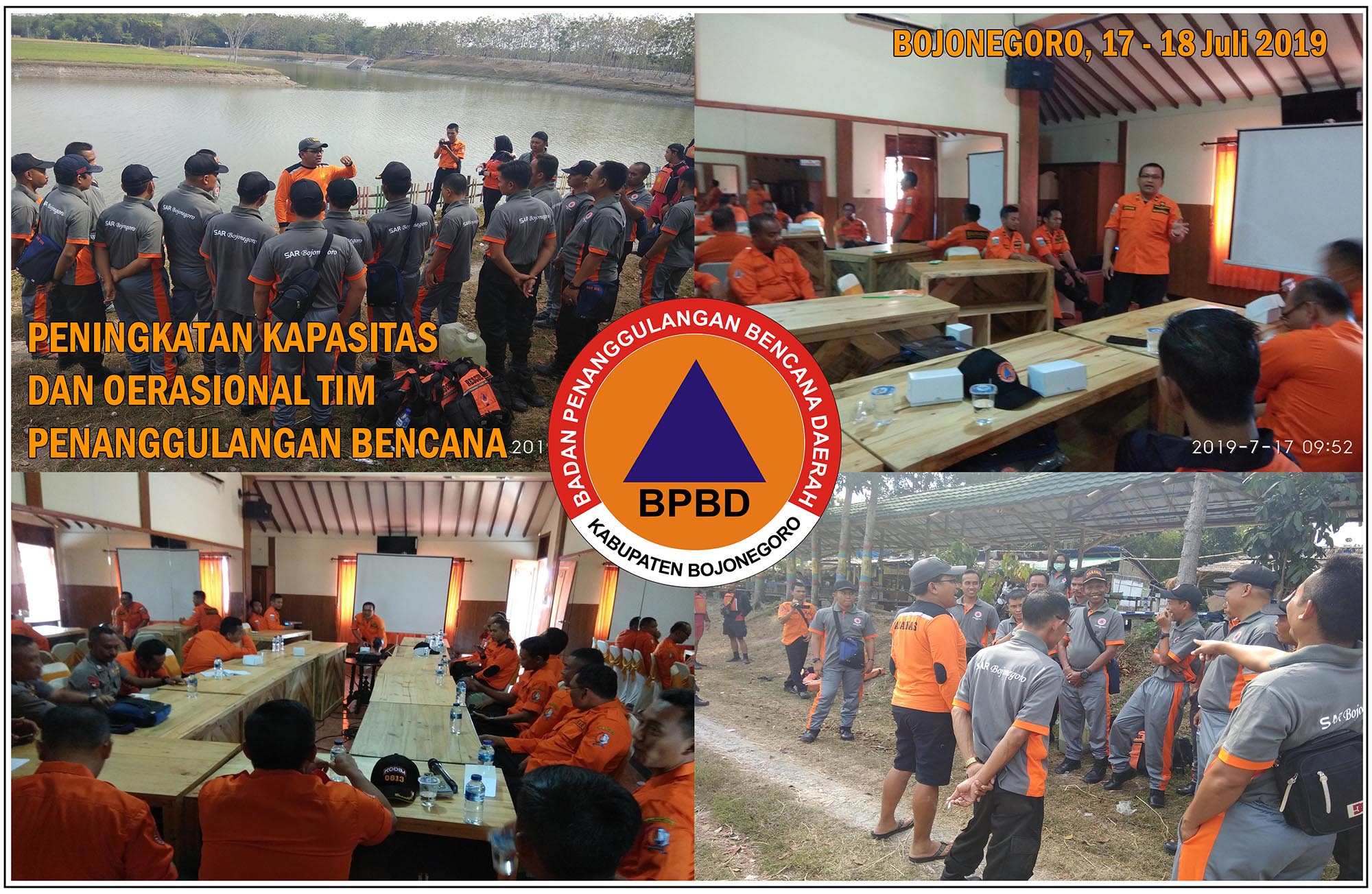 Kegiatan Peningkatan Kapasitas Dan Operasional Tim Penanggulangan Bencana