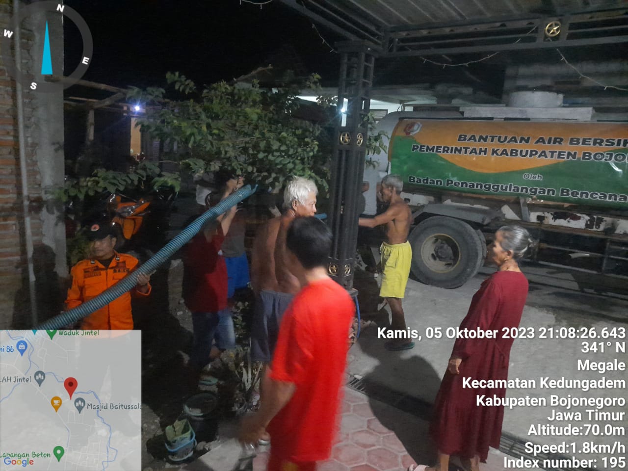 4.920.000 Liter  Air Telah Didistribusikan
