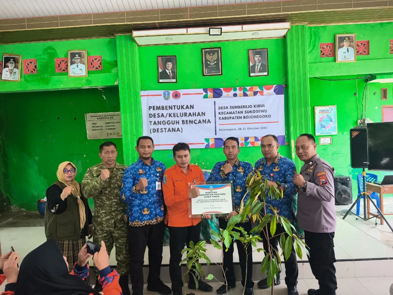 Pembentukan Destana di Desa Sumberjokidul Kec Sukosewu