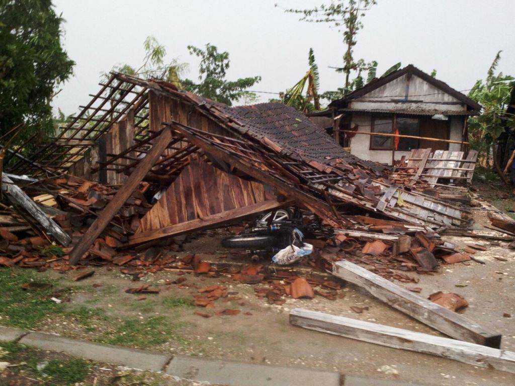 Angin Puting Beliung Kabupaten Bojonegoro