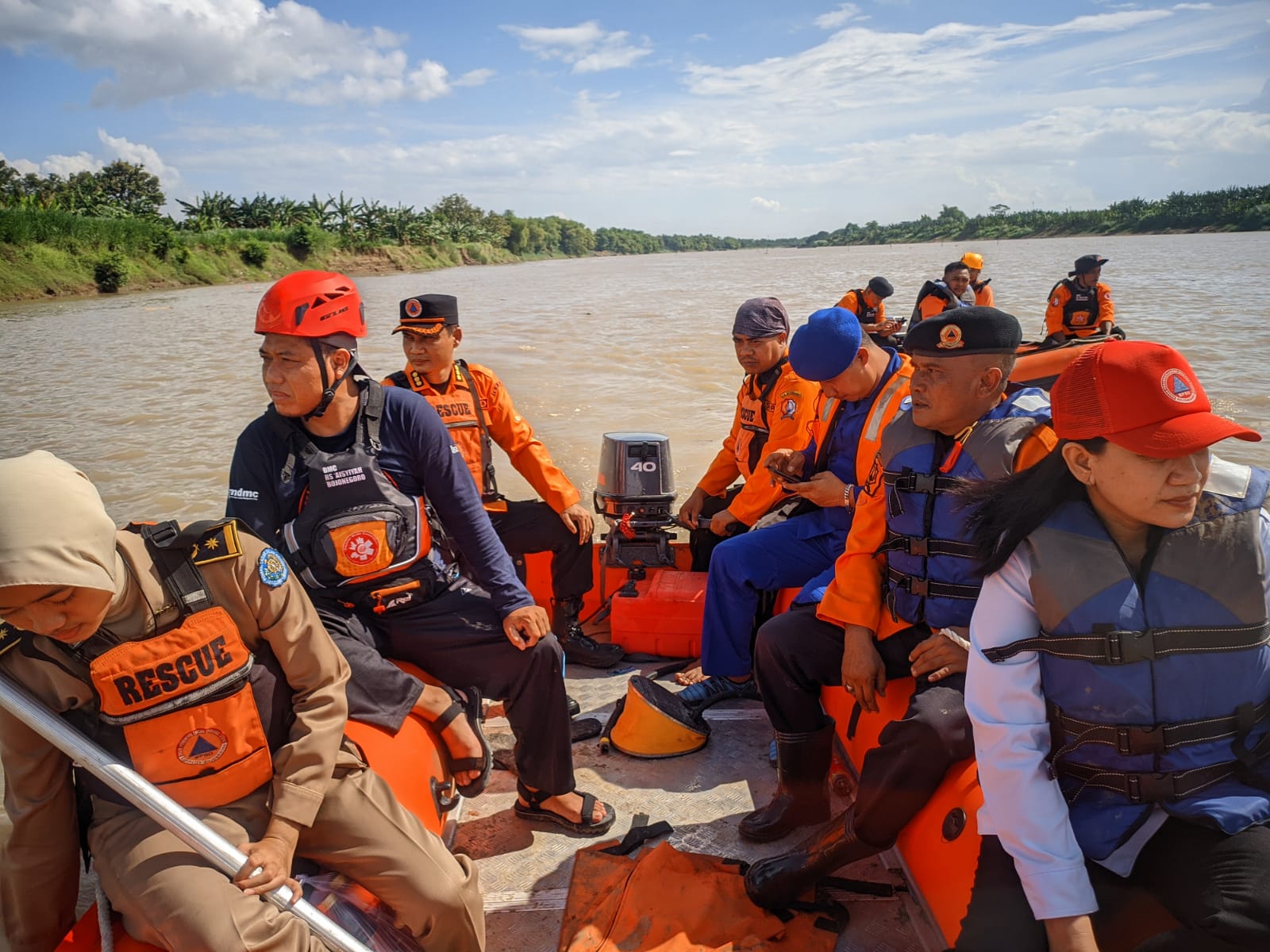 Ops SAR Desa Gedongarum Kecamatan Kanor