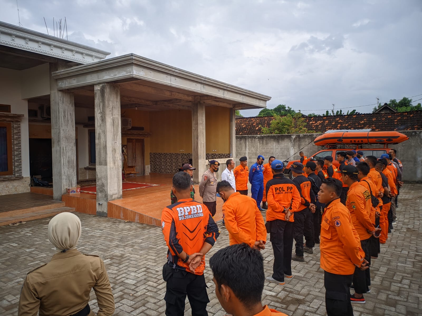Ops SAR Desa Gedongarum Kecamatan Kanor