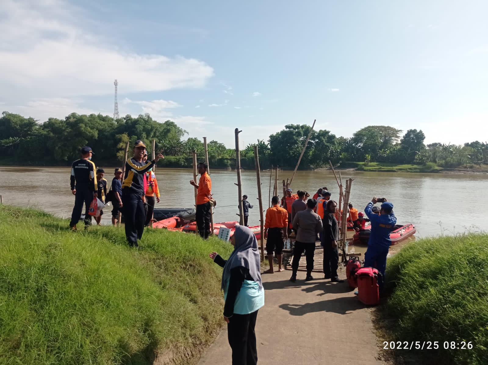 Ops SAR Desa Gedongarum Kecamatan Kanor